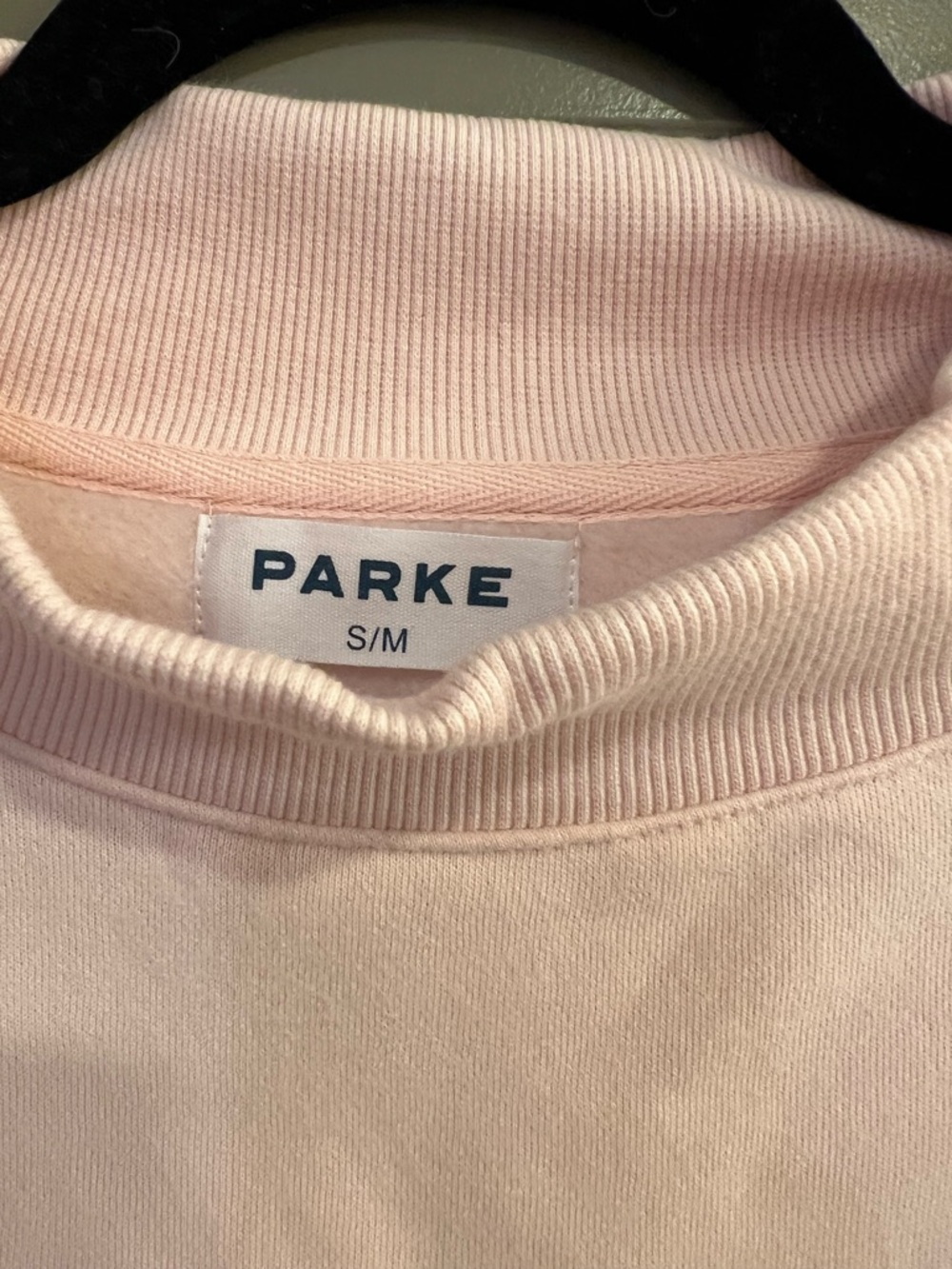 Brand New Parke Pink Heart Sweatshirt Valentines Drop. Peony & Crimson. NWT
S\M - Picture 3 of 5